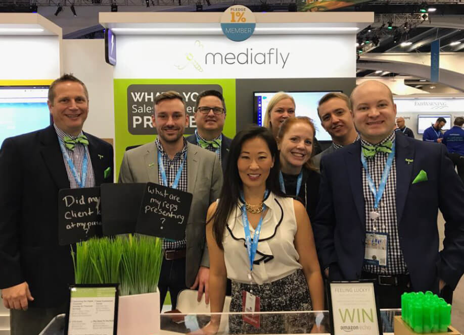Mediafly Dreamforce 2017 booth image 03