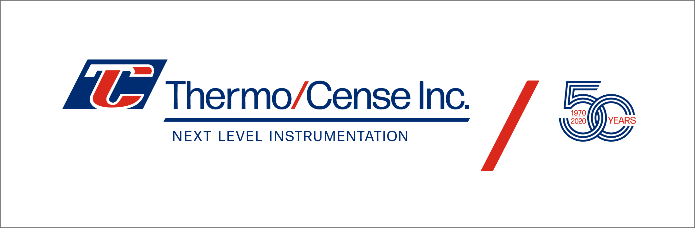 Thermo/Cense horizontal logo